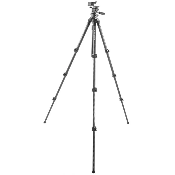 Combo Trépied de tir KJI K800 Carbone avec montage REAPER Rail Picatinny