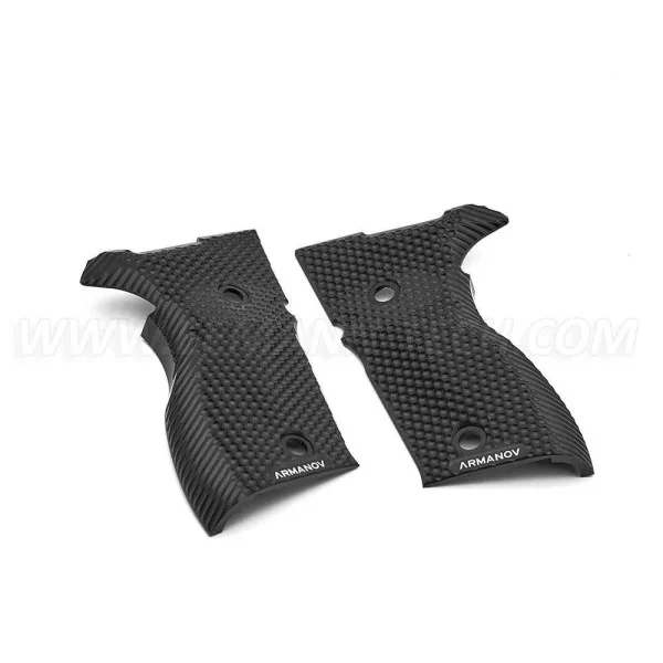 Poignées pistolet Armanov SpidErgo II pour Arex Alpha, ROUGE