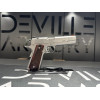 Pistolet Kimber 1911 .45ACP Stainless 2  Chez DEVILLE ARMORY. Votre armurerie en ligne.