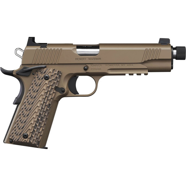 Pistolet Semi Automatique Kimber 1911 Desert Warrior TFS .45 ACP  Chez DEVILLE ARMORY. Votre armurerie en ligne.