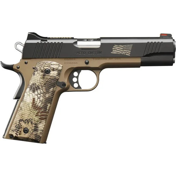 Pistolet Kimber Hero Custom .45 ACP - Édition Spéciale