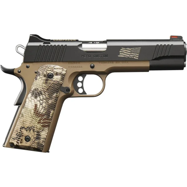 Pistolet Kimber Hero Custom .45 ACP - Édition Spéciale
