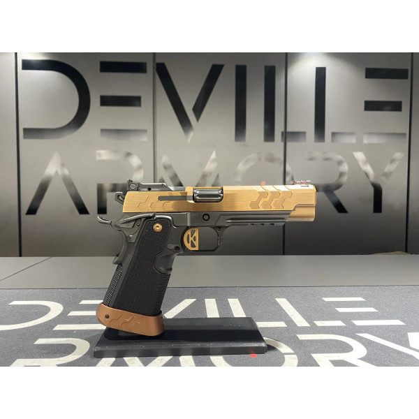 Pistolet  Kimber 2K11 Target Dual Tone 9x19 OR  Chez DEVILLE ARMORY. Votre armurerie en ligne.