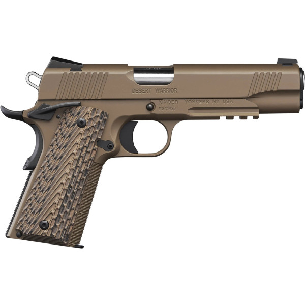 Pistolet  Kimber 1911 .45ACP Desert Warrior  Chez DEVILLE ARMORY. Votre armurerie en ligne.