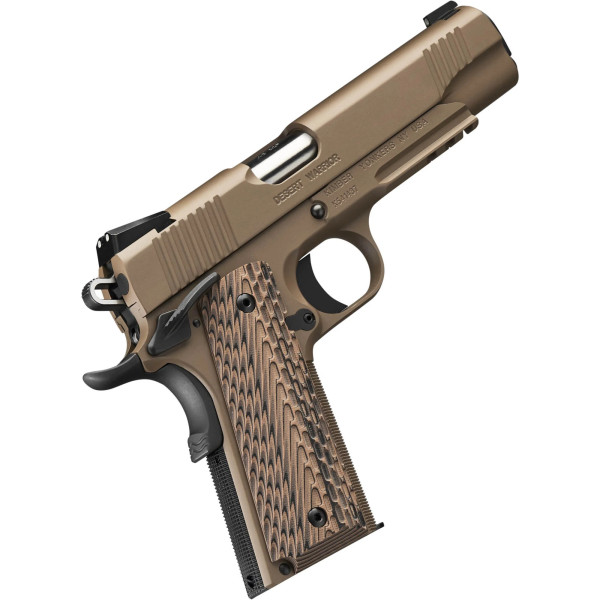 Pistolet  Kimber 1911 .45ACP Desert Warrior  Chez DEVILLE ARMORY. Votre armurerie en ligne.