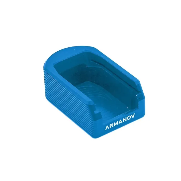 Armanov Talon de chargeur MaXXXGrip pour CZ P-09/P-10 Noir