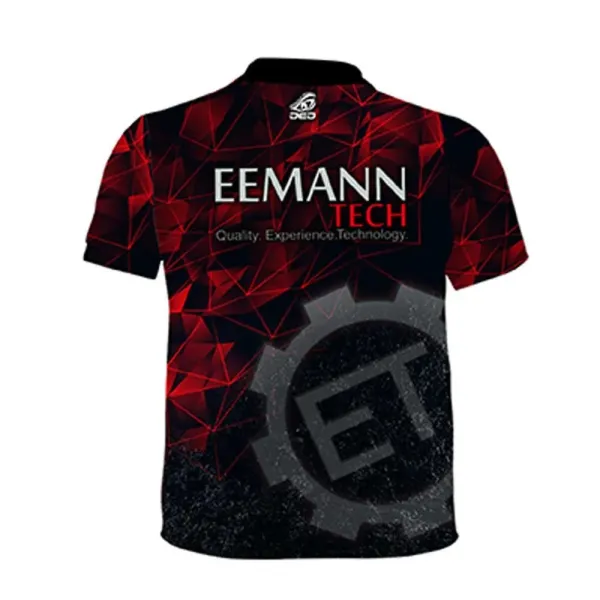 T-shirt Eemann Tech Casual - Rouge - taille L