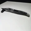 Couteau Laguiole artisanal avec manche en carbone argenté
