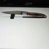 Couteau Laguiole Aubrac 12cm Damas Bois Aubrac