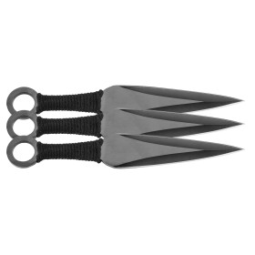 3 kunai 15cm  Chez DEVILLE ARMORY. Votre armurerie en ligne.