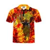 T-shirt DED Espagne, taille: L, Nom personnalisé: Pas de nom, Type de vêtements: Femme