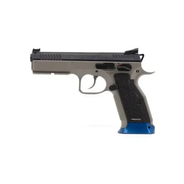 Armanov MWCZAL Magwell for CZ Shadow 2 Series, Color: Blue, size: Medium  Chez DEVILLE ARMORY. Votre armurerie en ligne.