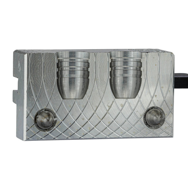 Lee Precision - Moule à balle plate à deux cavités 429-200-RF  Chez DEVILLE ARMORY. Votre armurerie en ligne.