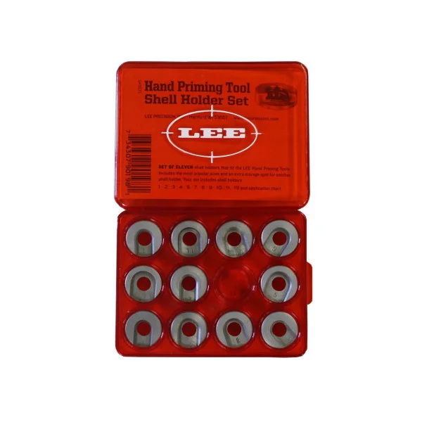Lee Precision - Kit de 11 Shell Holders (support de douille) Auto-Prime pour presse