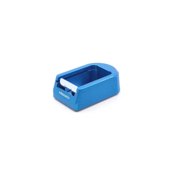 Armanov Talon de chargeur MaXXXgrip Line pour KMR L-02/W-02 - Bleu