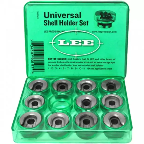 Lee Precision - Kit de 11 Shell Holders (support de douille) R-Type pour presse