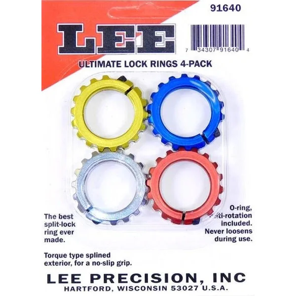 Ultimate Lock Rings Lee Pack de 4