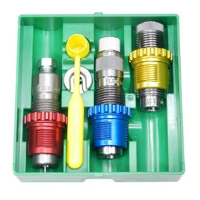 Jeu de 3 matrices Breech Lock Lee  Chez DEVILLE ARMORY. Votre armurerie en ligne.