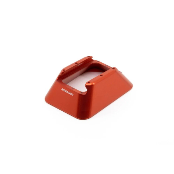 Armanov MWALARX9 Aluminium Magwell for Tinck Arms ARX-9 and Similar, Color: Red  Chez DEVILLE ARMORY. Votre armurerie en ligne.