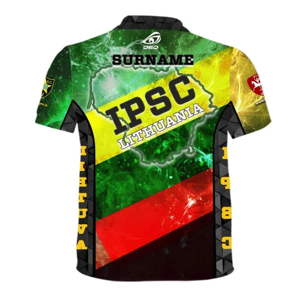 DED IPSC Lithuania T-shirt - taille 3XL