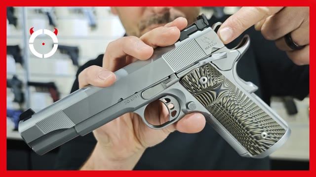 Voir la vidéo : TISAS ZIG M1911 MATCH : C'est ÇA un pistolet Match ?