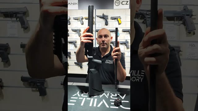 Voir la vidéo : Carabine 22lr Démontable : Hammerli Force B1