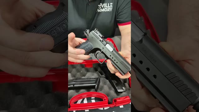 Voir la vidéo : Unboxing Pistolet Tanfoglio Tactical Pro 9x19