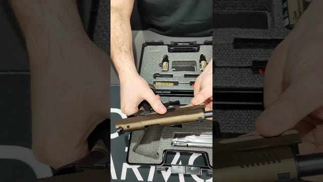 Voir la vidéo : Unboxing Pistolet Tisas 2011 Ds Duty Bronze 9x19