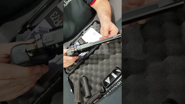 Voir la vidéo : Unboxing Revolver Manurhin Mr73 5 Pouces 1 4 Hb Sport 357mag