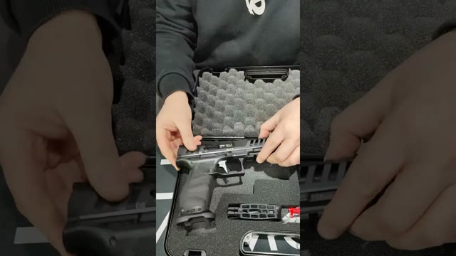 Voir la vidéo : Unboxing Pistolet WALTHER PDP MATCH POLYMERE FULL SIZE 5'' 9X19 Optic Ready